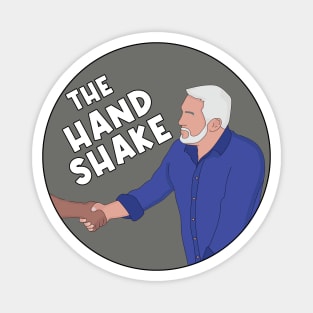 The Hollywood Handshake Magnet