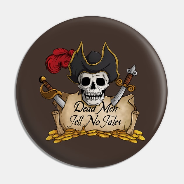 Dead Men Tell No Tales Pin by twotigermoon