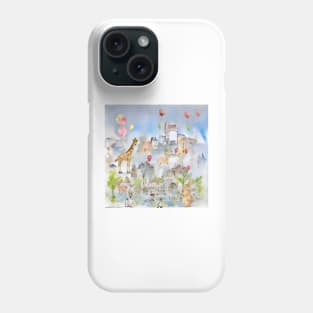 Air balloon watchers Phone Case