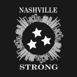 Mens Womens Nashville Tennessee Strong T-Shirt