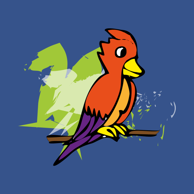 Tropical Bird by creationoverload