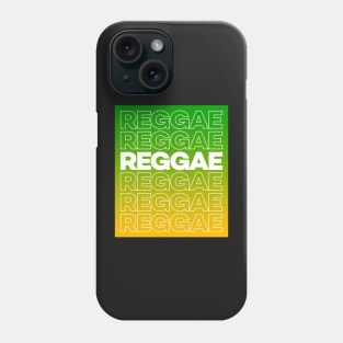 Reggae Typography Phone Case