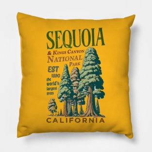 Sequoia & Kings Canyon National Parks Pillow