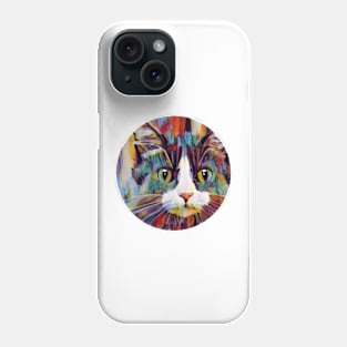 Cuddly floppy cat Phone Case