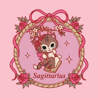 sagittarius spring kitty cat T-Shirt