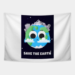 Save the earth Tapestry