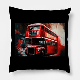 London Bus Pillow