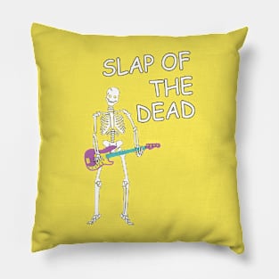 Slap of the Dead: Funny Skeleton Playing Bass Pillow