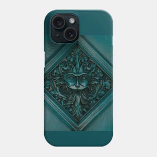 Green Man in the window Phone Case