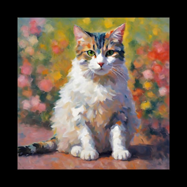 impressionism art cat pt2 by cloudviewv2