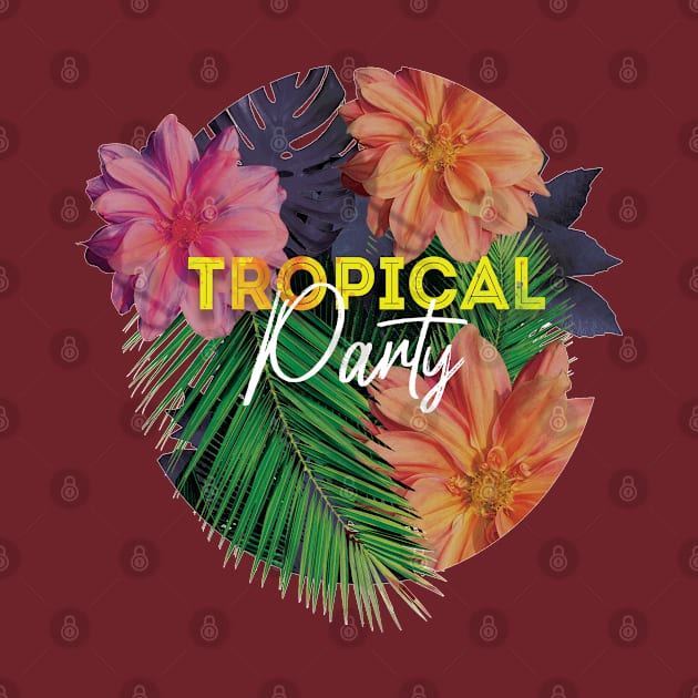 tropical party in halloween by SeFOne-one