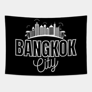 Bangkok City Thailand Tapestry