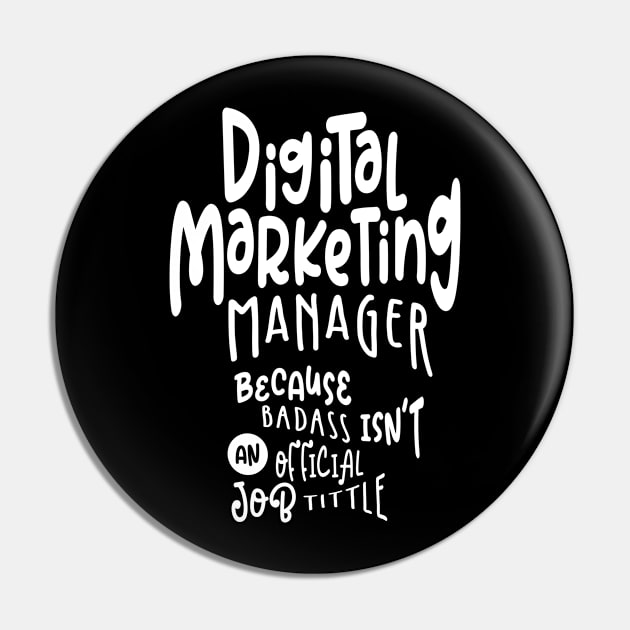 Digital Marketing Manager Pin by cidolopez