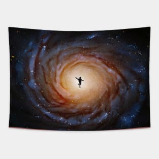 Astronaut in space Tapestry