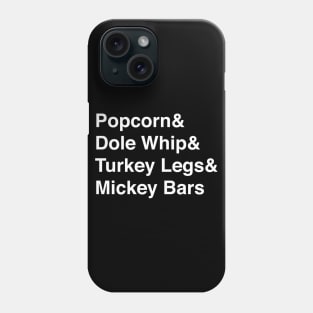 Gluten Free WDW Snacks Phone Case