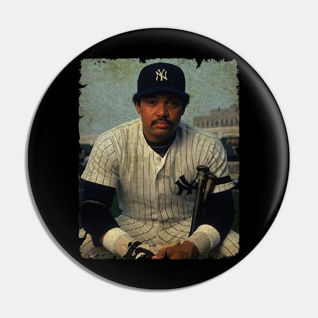 Reggie Jackson - Left Baltimore Orioles, Signed With New York Yankees Pin by Krizleberation