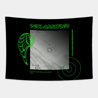 Declassified aliens ufo Tapestry