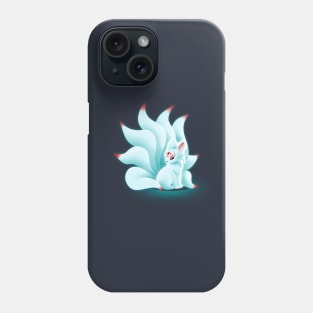 Glowing kitsune Phone Case