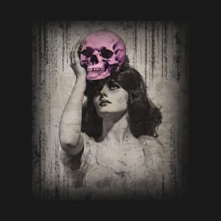 Woman and skull T-Shirt