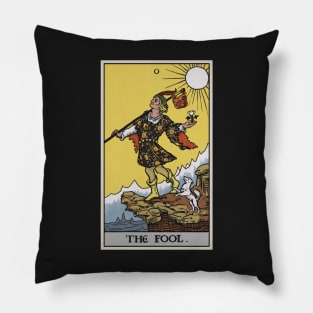 The Fool Tarot Card Pillow