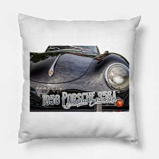 1958 Porsche 356A Speedster Convertible Pillow