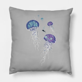 Storm at Sea Pillow