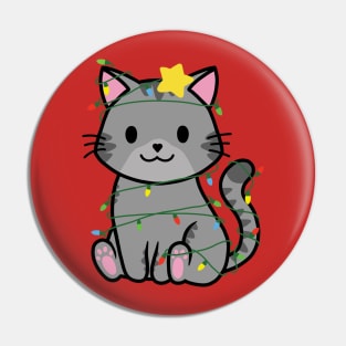 Xmas Tabby Pin