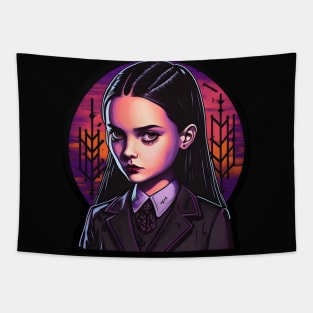 Wednesday Addams - The Addams Family Tapestry