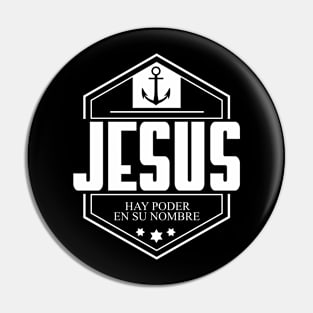 tshirt JESUS HAY PODER blanco Pin