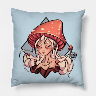 Mushroom girl Pillow