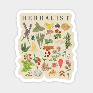 Herbalist Magnet