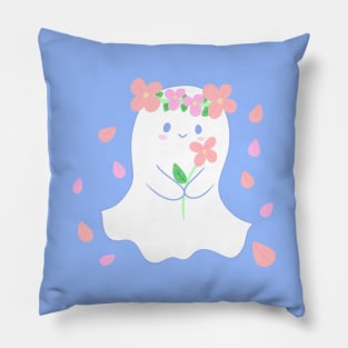 Flower ghost Pillow
