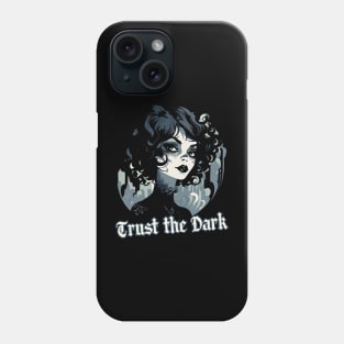 Funny Gothic Macabre Spooky Occult Creepy Halloween Phone Case