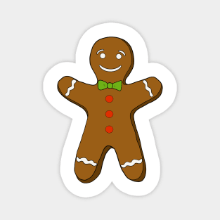 Gingerbread Man Magnet