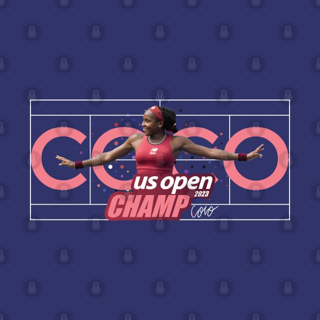 Coco / us open Champion by Nagorniak