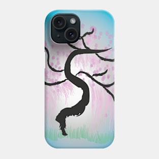 bonsai pink Phone Case