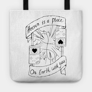 Video Games - Illustrated Lyrics inverted Tote