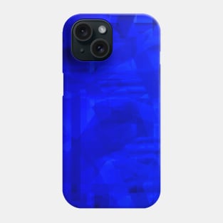 Futuristic blue Phone Case