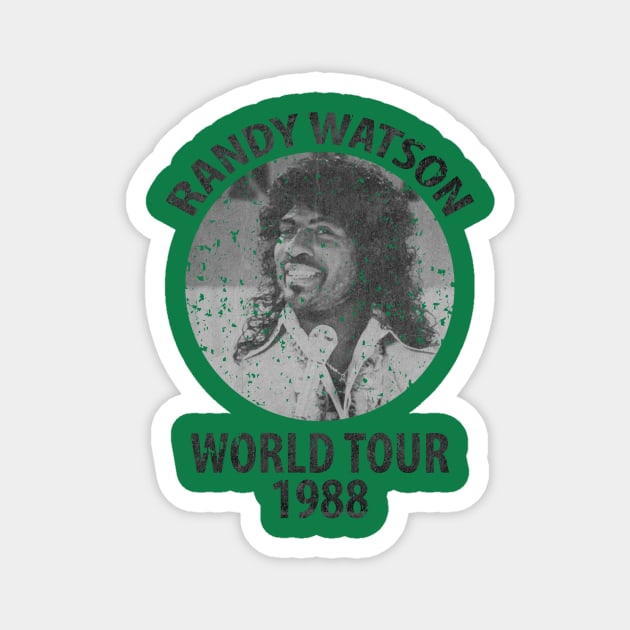 WORLD TOUR VINTAGE RANDY WATSON Magnet by unguselimut6