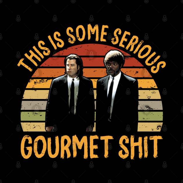 Pulp Fiction Serious Gourmet Vintage by scribblejuice