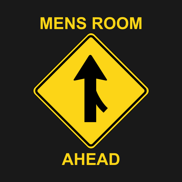 Mens Room Ahead by Ottie and Abbotts