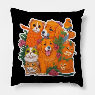 Pets Family Pillow