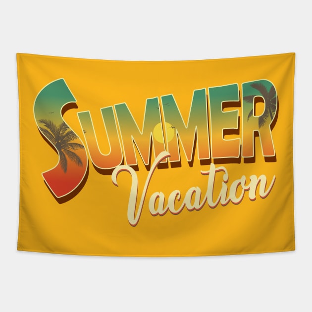 Summer Vacation Tapestry by t4tif