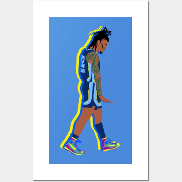 Ja Morant 12 | Art Board Print