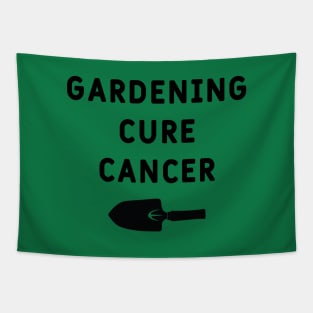 Gardening cure cancer Tapestry