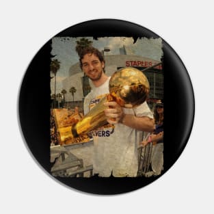 Pau Gasol The Champion Pin