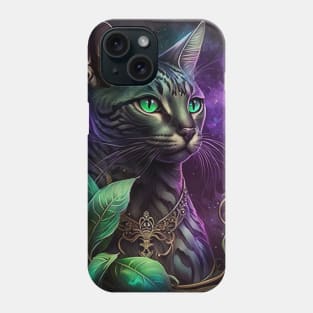 Bengal Cat Galactic Divine Phone Case