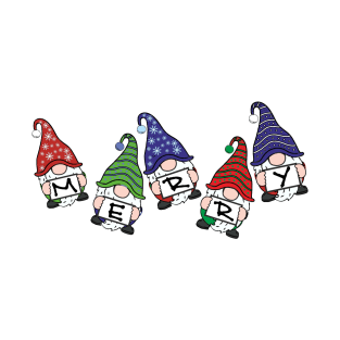 Scattered Merry Gnomes T-Shirt