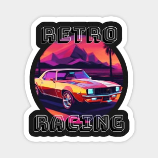 RETRO RACING - 1 Magnet