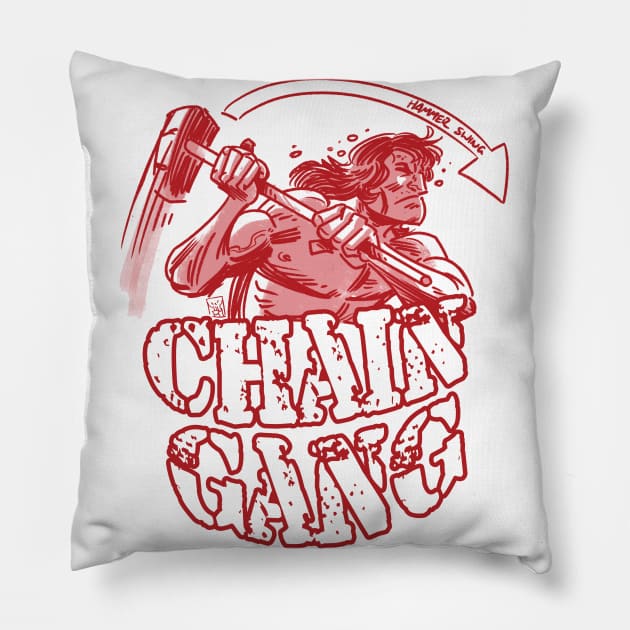 Chain Gang #1 Pillow by Mason Comics